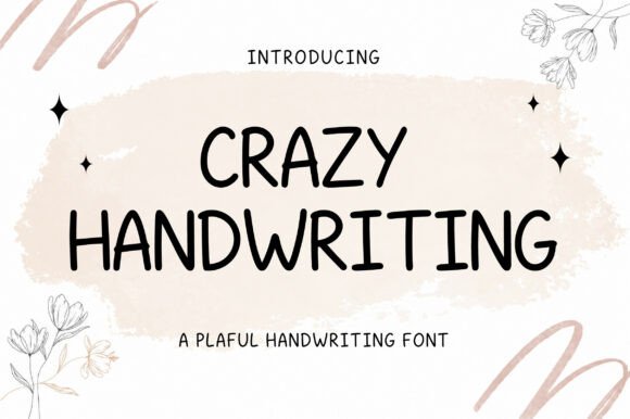 Crazy Handwriting: A Fun Font for Real Projects