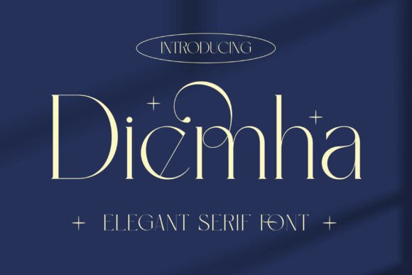 Diemha: The Serif Font That Whispers Luxury