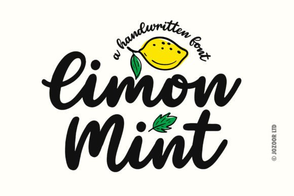 Discover Limon Mint: The Fresh Script Font That Elevates Your Creative Projects