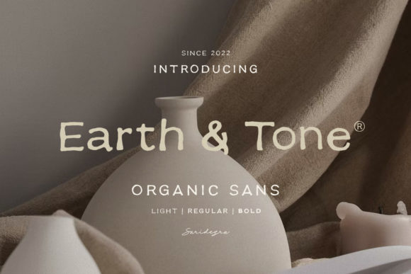Earth Tone: The Modern Sans Serif for Clean Design