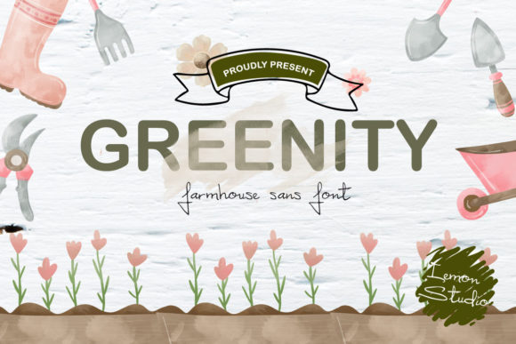 Greenity: The Farmhouse Sans Serif Font for Modern Design