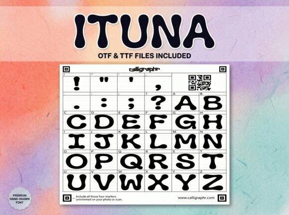 Ituna: A Display Font That Commands Attention