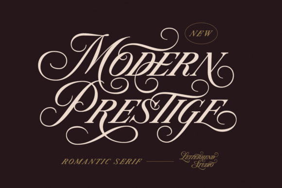 Modern Prestige: A Script Font for Elevating Your Brand