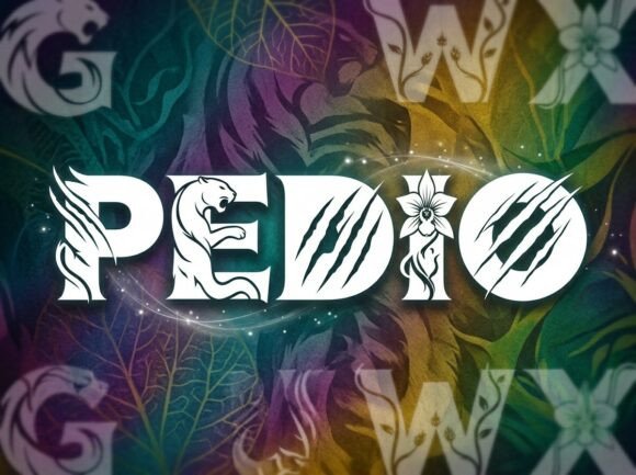 Pedio: A Display Typeface for Bold Visual Statements