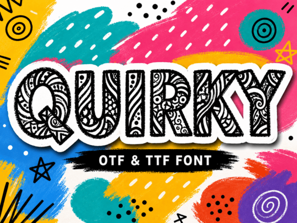 Quirky: The Display Font That Demands Attention