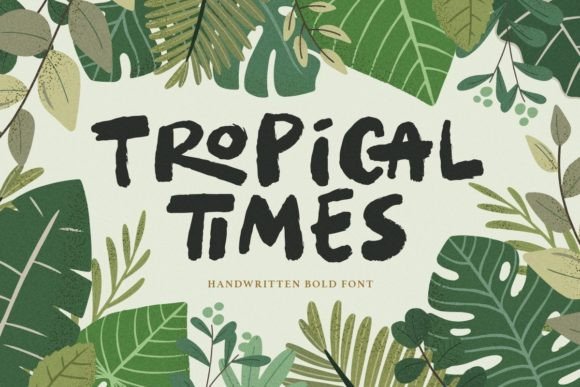 Tropical Times: A Handmade Vibe for Your Boldest Ideas