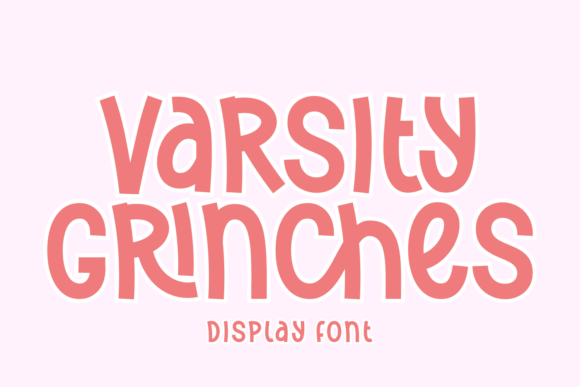 Varsity Grinches: A Font Built for Bold Athletic Spirit